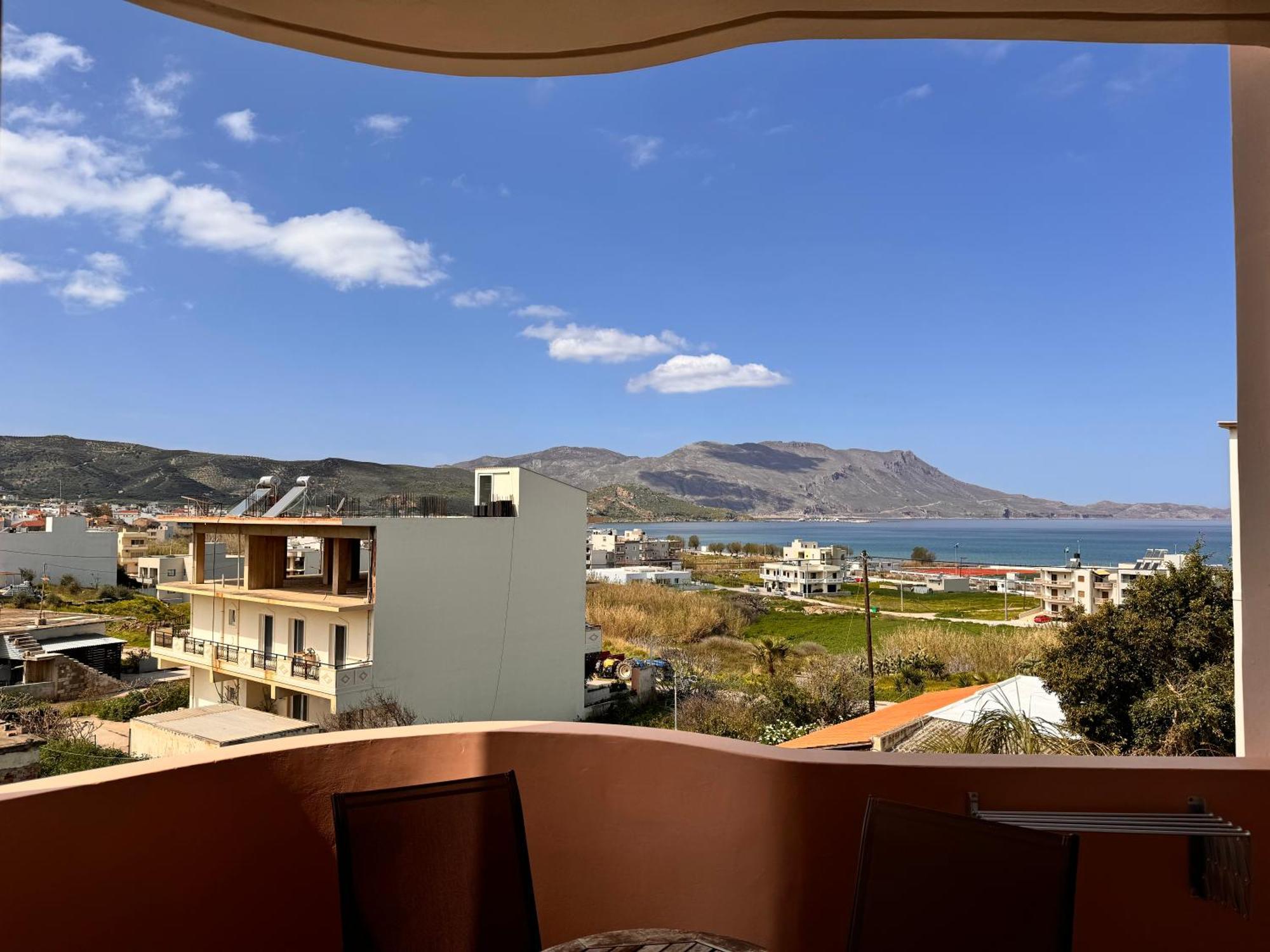 Callista Sea View Or Garden Kíssamos Exteriör bild